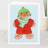 WOOLIE GINGERBREAD Big Christmas Card Karte (Rückseite)