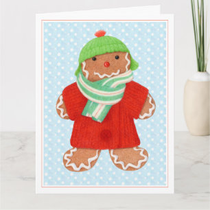 WOOLIE GINGERBREAD Big Christmas Card Karte