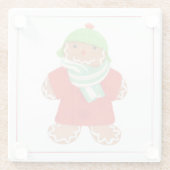 WOOLIE GINGERBREAD Glass Untersetzer (Rückseite)