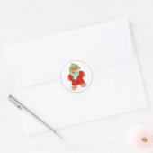WOOLIE GINGERBREAD Kleine Round Stickers (Umschlag)