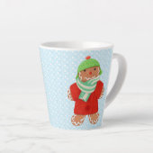 WOOLIE GINGERBREAD Latte Tasse (Rechte Ecke)