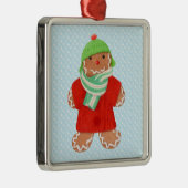 WOOLIE GINGERBREAD Premium Square Ornament / Schne (Rechts)