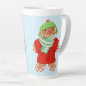 WOOLIE GINGERBREAD Tall Latte Tasse (Rechte Ecke)