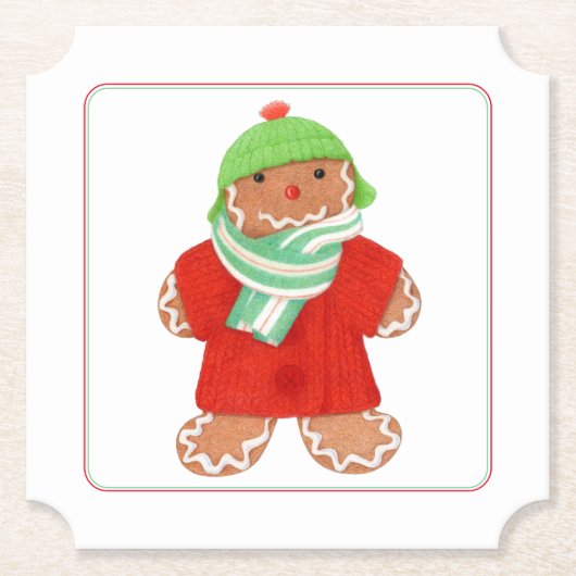 WOOLIE GINGERBREAD Ticket Paper Untersetzer (Vorderseite)