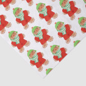 WOOLIE GINGERBREAD Tissue Paper Seidenpapier (Detail)