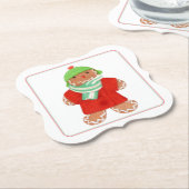 WOOLIE GINGERBREAD Untersetzer (angewinkelt)