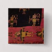 Woollen Gewebe Button (Vorderseite)