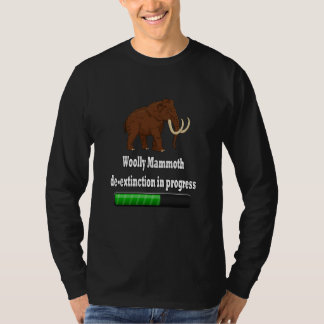 Woolly Mammoth de extinction in progress Download  T-Shirt