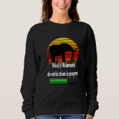 Woolly Mammoth de extinction in progress Status Ba Sweatshirt (Vorderseite)