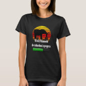 Woolly Mammoth de extinction in progress Status Ba T-Shirt (Vorderseite)