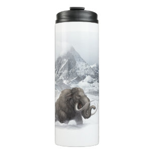 Woolmammut Prähistorisches Tiereiszeitalter Thermosbecher
