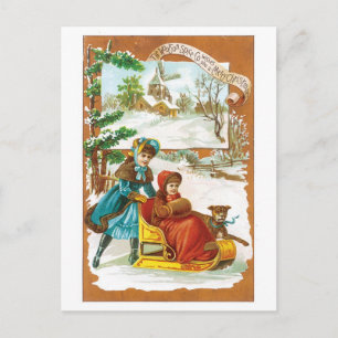 Woolson Spice Company Wishes You a Merry Christmas Feiertagspostkarte