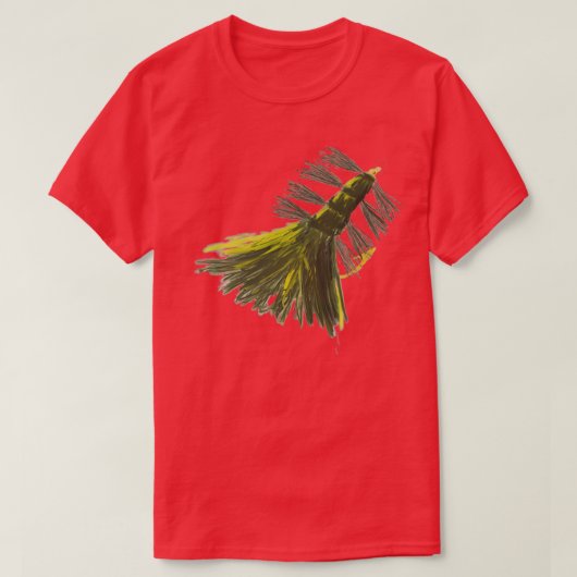 Wooly Bugger Fly T-Shirt (Design vorne)