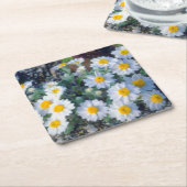 Wooly-Daisy-Wildblumen Rechteckiger Pappuntersetzer (angewinkelt)