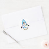Wooly Hat Penguin Sticker (Umschlag)