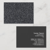 Wooly Jumper 02 Visitenkarte (Vorne/Hinten)