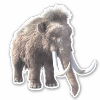 Wooly Mammoth Aufkleber