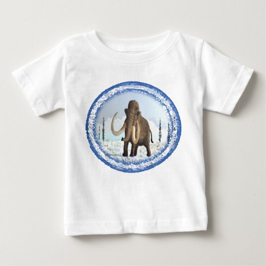 Wooly Mammoth Baby T-shirt (Vorderseite)