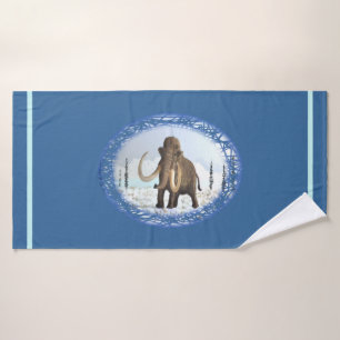 Wooly Mammoth Badehandtuch