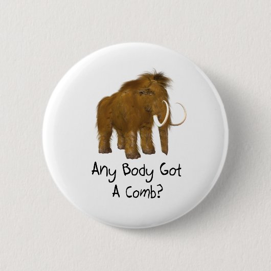Wooly Mammoth Button (Vorderseite)