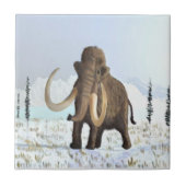 Wooly Mammoth Fliese (Vorderseite)