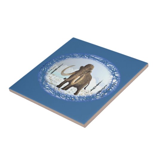 Wooly Mammoth Fliese (Seite)