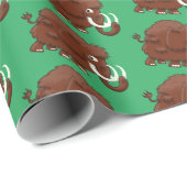 Wooly Mammoth Geschenkpapier (Rolleneckpunkt)