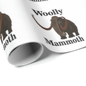 Wooly Mammoth Geschenkpapier (Rolleneckpunkt)