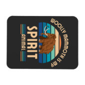 Wooly Mammoth ist mein Geiststier Magnet (Horizontal)