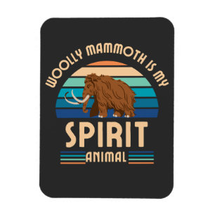 Wooly Mammoth ist mein Geiststier Magnet