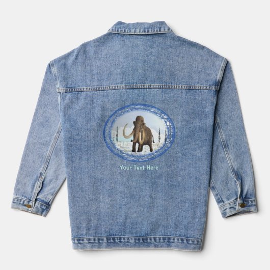Wooly Mammoth Jeansjacke (Rückseite)