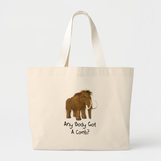Wooly Mammoth Jumbo Stoffbeutel (Vorne)