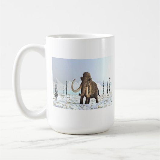 Wooly Mammoth Kaffeetasse (Links)
