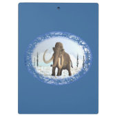 Wooly Mammoth Klemmbrett (Rückseite)