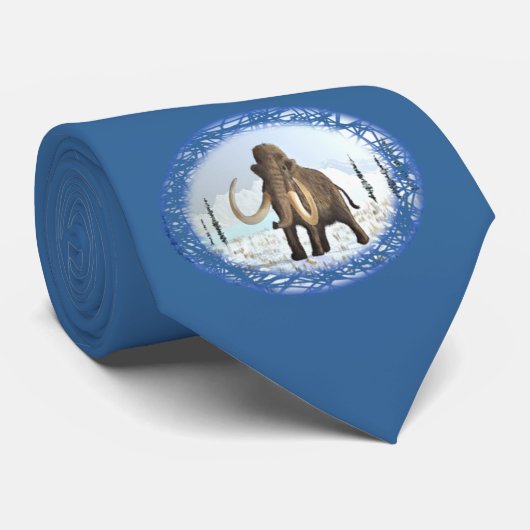 Wooly Mammoth Krawatte (Gerollt)