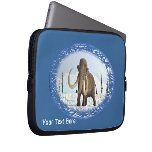 Wooly Mammoth Laptopschutzhülle (Vorne Rechts)