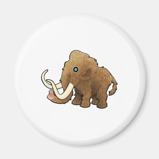 Wooly Mammoth Magnet (Vorne)
