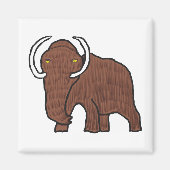 Wooly Mammoth Magnet (Vorne)