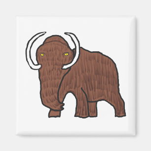 Wooly Mammoth Magnet
