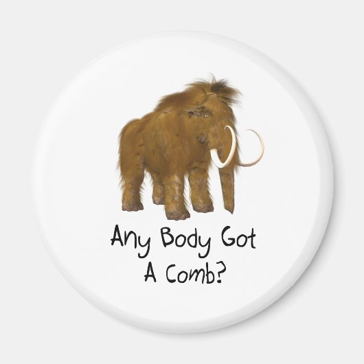 Wooly Mammoth Magnet (Vorne)