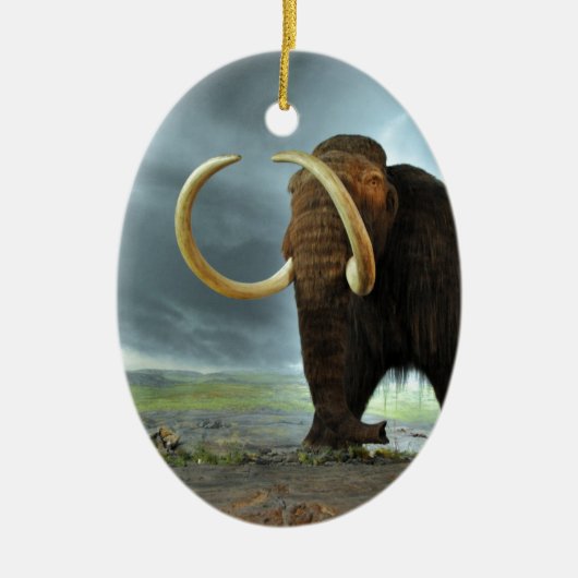 Wooly Mammoth Mod Destiny Keramik Ornament (Vorne)