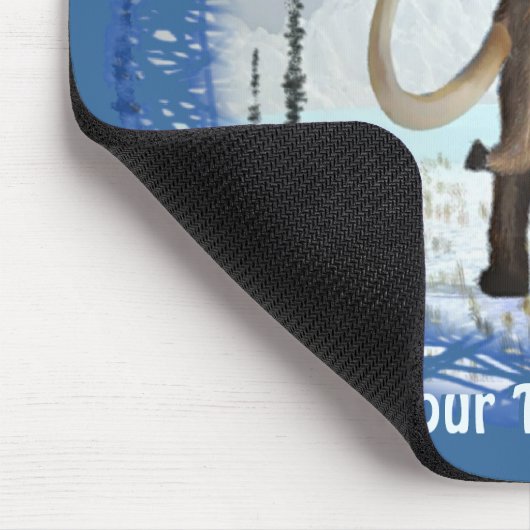 Wooly Mammoth Mousepad (Ecke)