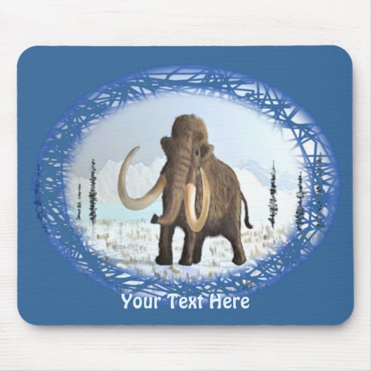 Wooly Mammoth Mousepad (Vorne)