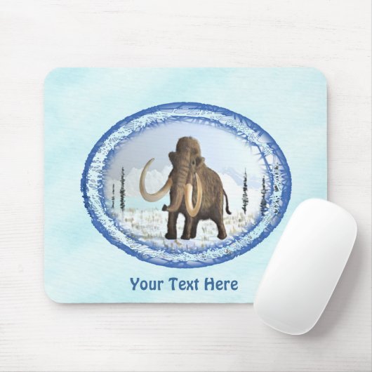 Wooly Mammoth Mousepad (Mit Mouse)