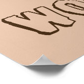 Wooly Mammoth Poster (Ecke)