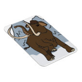 Wooly Mammoth Premium Magnet (Rechte Seite)