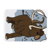 Wooly Mammoth Premium Magnet (Horizontal)
