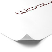 Wooly Mammoth Print Poster (Ecke)