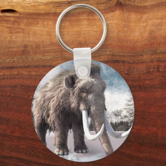 Wooly Mammoth Schlüsselanhänger (Vorderseite)