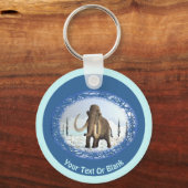 Wooly Mammoth Schlüsselanhänger (Vorderseite)